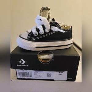 Baby converse black